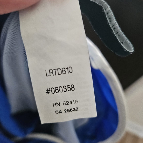 Lauren Ralph Lauren Blue Ruched One-Piece Swimsuit RuffleTummy Control Sz 16. - Picture 9 of 10